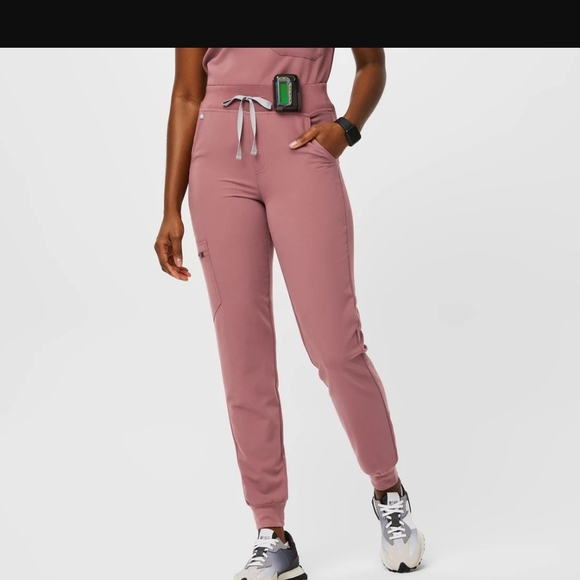 Women's Mauve Jogger Pants - Picture 1 of 3